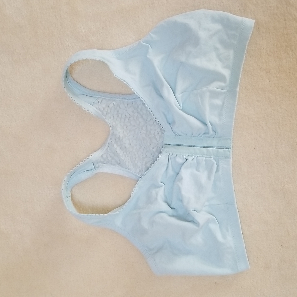 Glamorise t-strap front closure bra